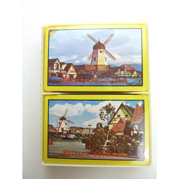 Vintage Solvang California Playing Cards - Picture 2 of 4